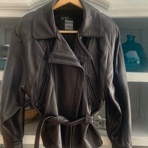 Vintage Michael Hoban North Beach biker jacket